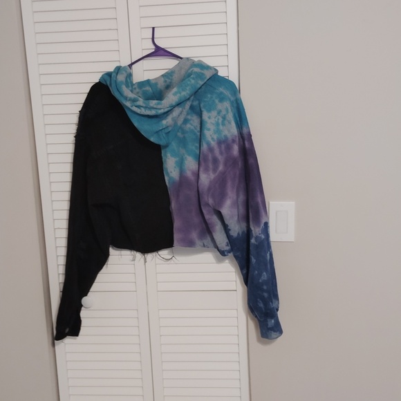 Jean Jacket Tye Dye Vintage Look First Of A Kind 90s - Picture 5 of 5